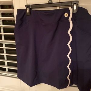 Lilly Pulitzer Luxletic  navy blue Skort.